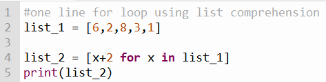 One Line For Loop In Python Its Linux Foss