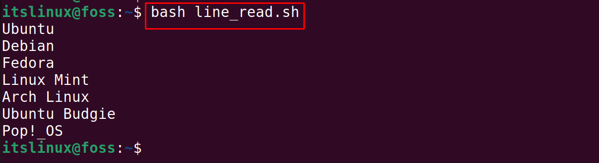 How To Read A File Line By Line In Bash Its Linux Foss