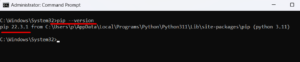How To Upgrade PIP In Windows Its Linux FOSS