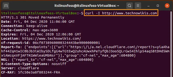 how to install curl on ubuntu 20.04