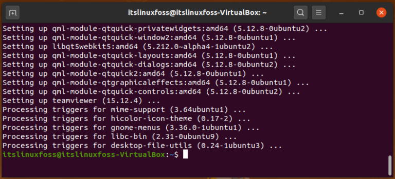 install teamviewer ubuntu amd64 command line