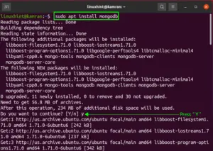 how to install mongodb ubuntu 20.04