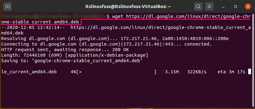 updating chrome in ubuntu