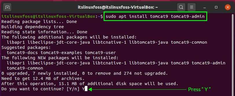 install apache tomcat ubuntu 20.04