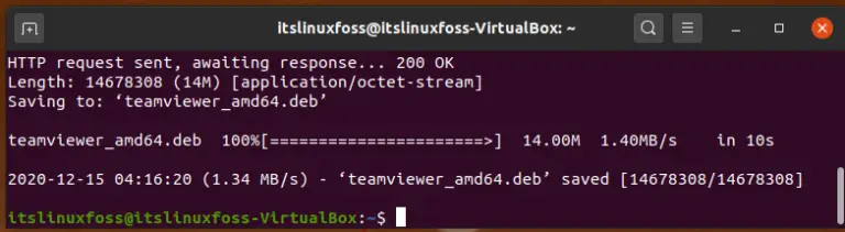 install teamviewer ubuntu command line