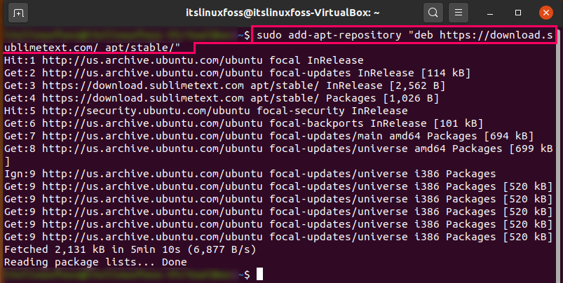 how to download sublime in terminal