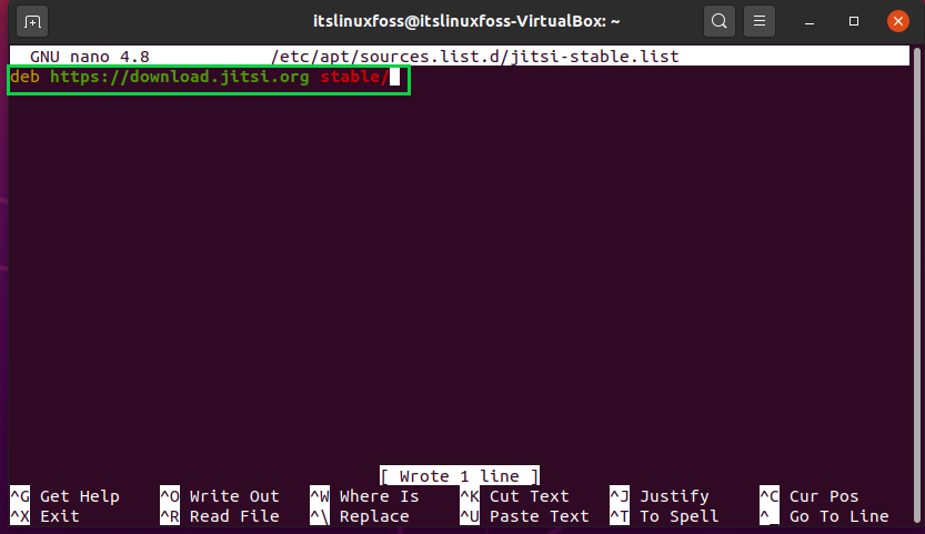 jitsi install ubuntu 20.04