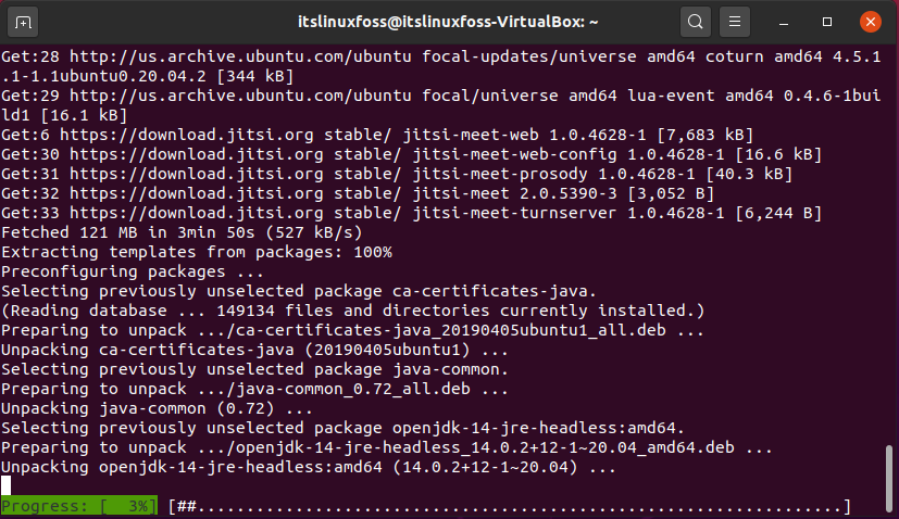 install jitsi meet ubuntu 20.04