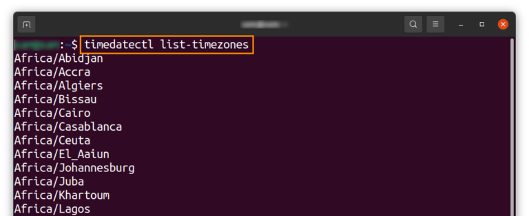 How To Set And Change The Time Zone On Ubuntu 20 04 LTS And 20 10 Its 