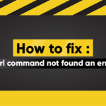 How to fix: curl command not found an error