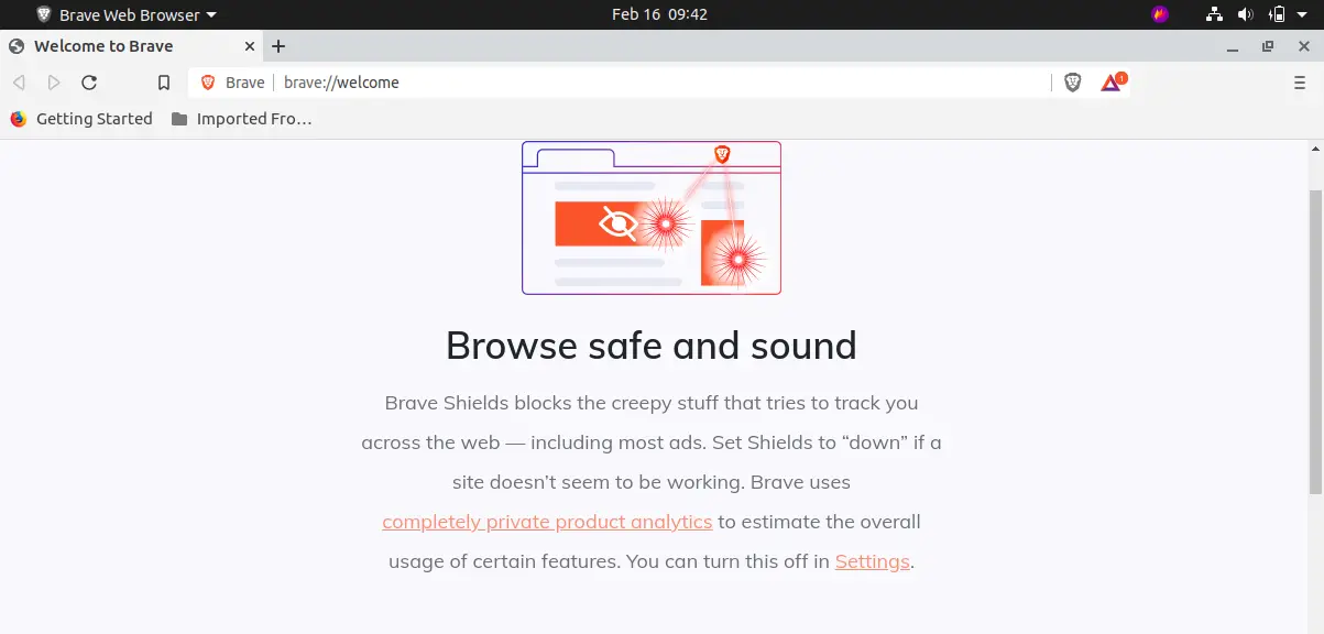 what is brave browser setup