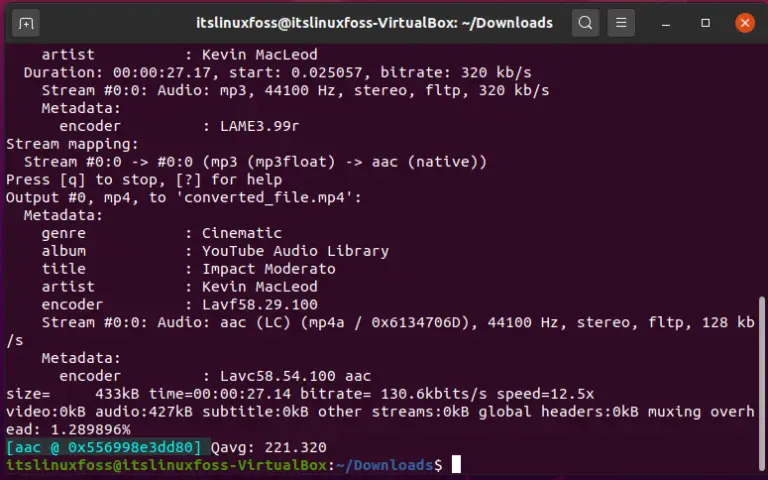 ffmpeg linux convert folder