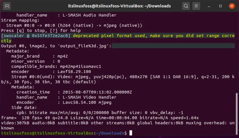 ffmpeg ubuntu 16.04