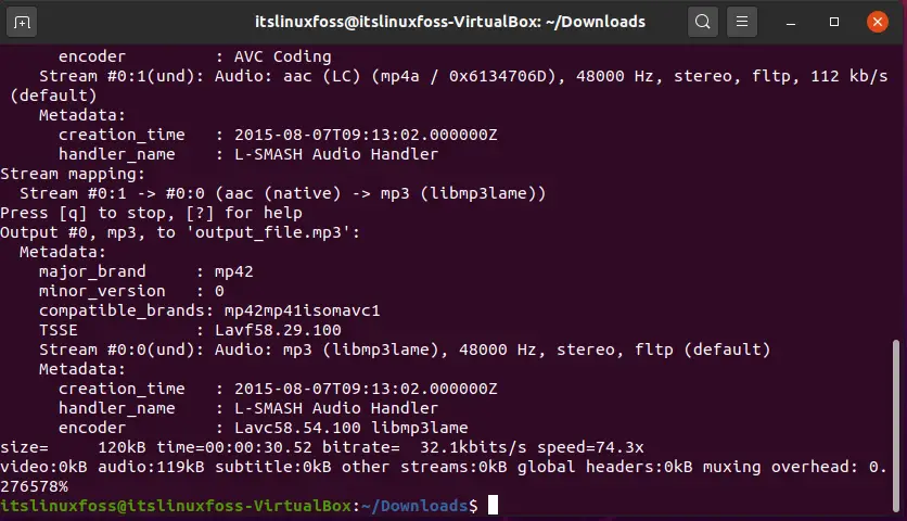 ffmpeg filters linux