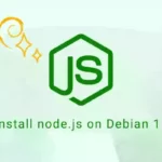 How to install node.js on Debian 11