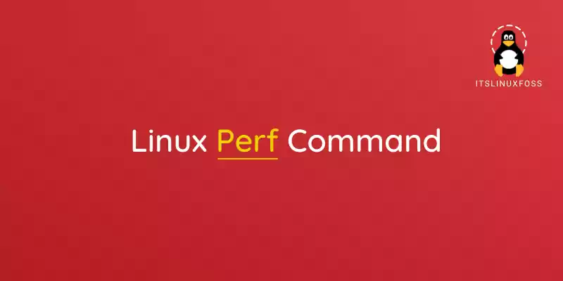 Linux Perf command