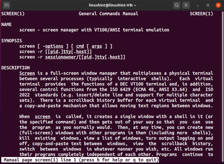 how-to-use-screen-command-in-linux-its-linux-foss