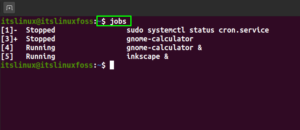 How to use jobs command in Linux – Its Linux FOSS