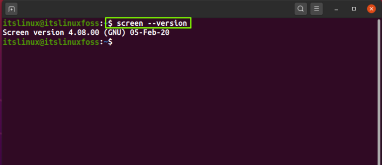 How To Use Screen Command In Linux Its Linux FOSS