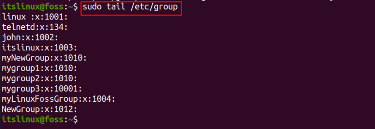 How to modify groups with the groupmod command in Linux – Its Linux FOSS