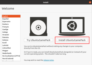 Ubuntu gamepack как установить