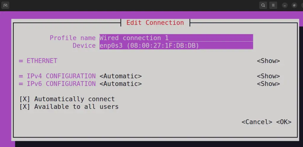 how to change ip address ubuntu 22 04