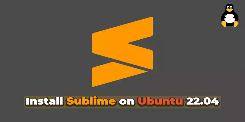 Install and get started with Sublime on Ubuntu 22.04