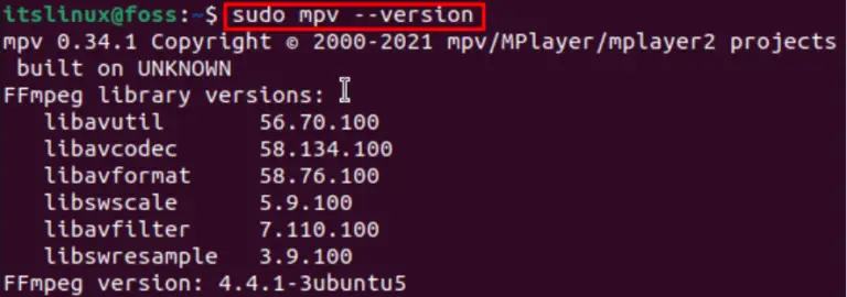 mpv 0.36 instal the new
