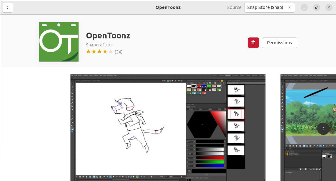 Install OpenToonz Animation Maker 2D App on Ubuntu 22.04 – Its Linux FOSS