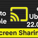 How to enable Screen Sharing on Ubuntu 22.04 LTS