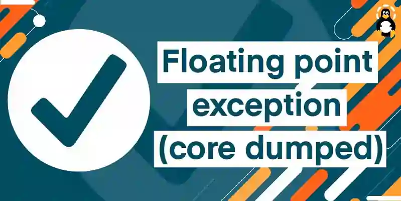 How to fix floating point exception (core dumped) error