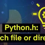 How to fix the Python.h: No such file or directory error