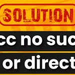 How to fix the error gcc no such file or directory