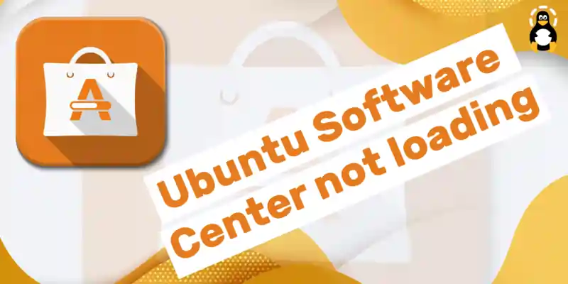 How to fix ubuntu software center not loading error