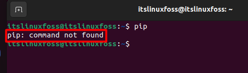 How To Fix The Error “pip Command Not Found” Its Linux Foss 0120