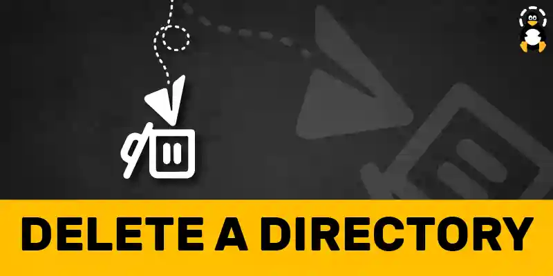 How to delete a directory in Linux