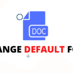 How to Change the Default Font in Google Docs?