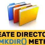 Create Directory os.mkdir() Method