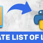 How to Create List of Lists in Python