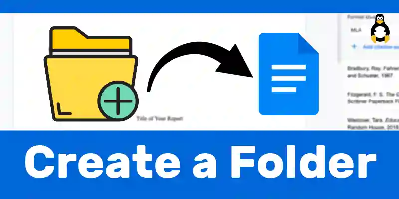 How to Create a Folder in Google Docs?
