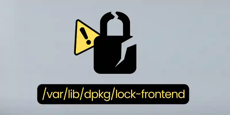 How to fix the Could not open lock file /var/lib/dpkg/lock-frontend error