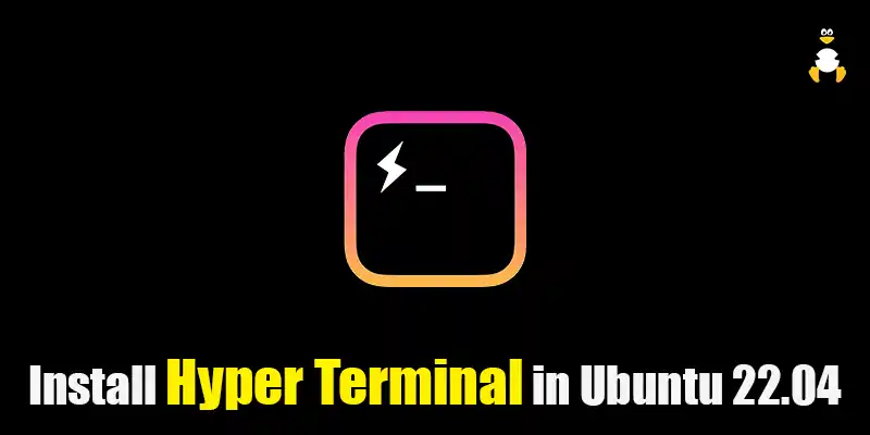 How to install Hyper Terminal in Ubuntu 22.04