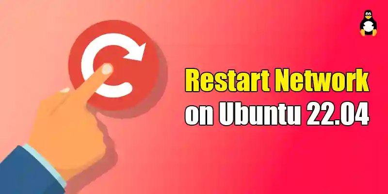 How to restart network on Ubuntu 22.04