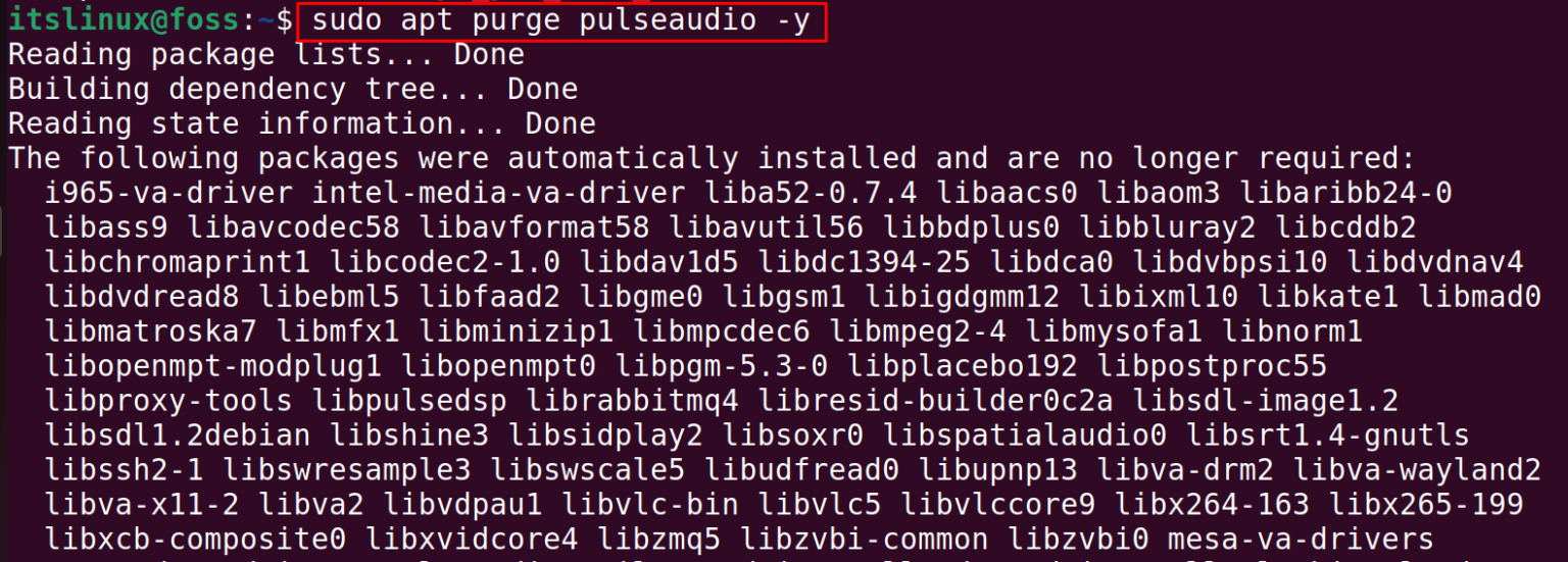 Как установить pulseaudio ubuntu