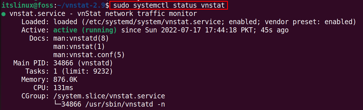 Monitor Network Traffic with vnStat on Ubuntu 22.04 – Its Linux FOSS