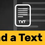 Read a Text File