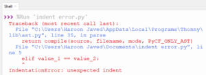 How to Rectify an Unexpected Indent Error in Python – Its Linux FOSS