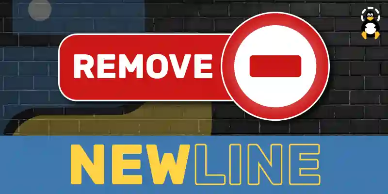 How To Remove Newline From String In Python Its Linux FOSS