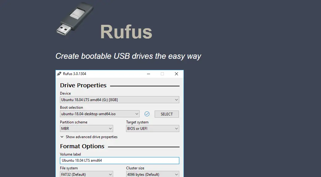 Rufus Bootable Usb To Install Ubuntu 22 04 Lts – Its Linux Foss