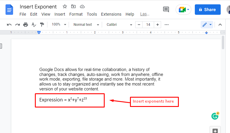 how-to-insert-exponents-in-google-docs-its-linux-foss
